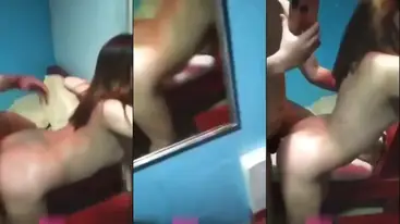 Gadis Cantik Pasrah Goyang Kasur Vila Bambu poster