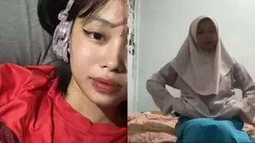 Ukhti Hijab Salwa Cantik Pasrah Goyang Kasur poster